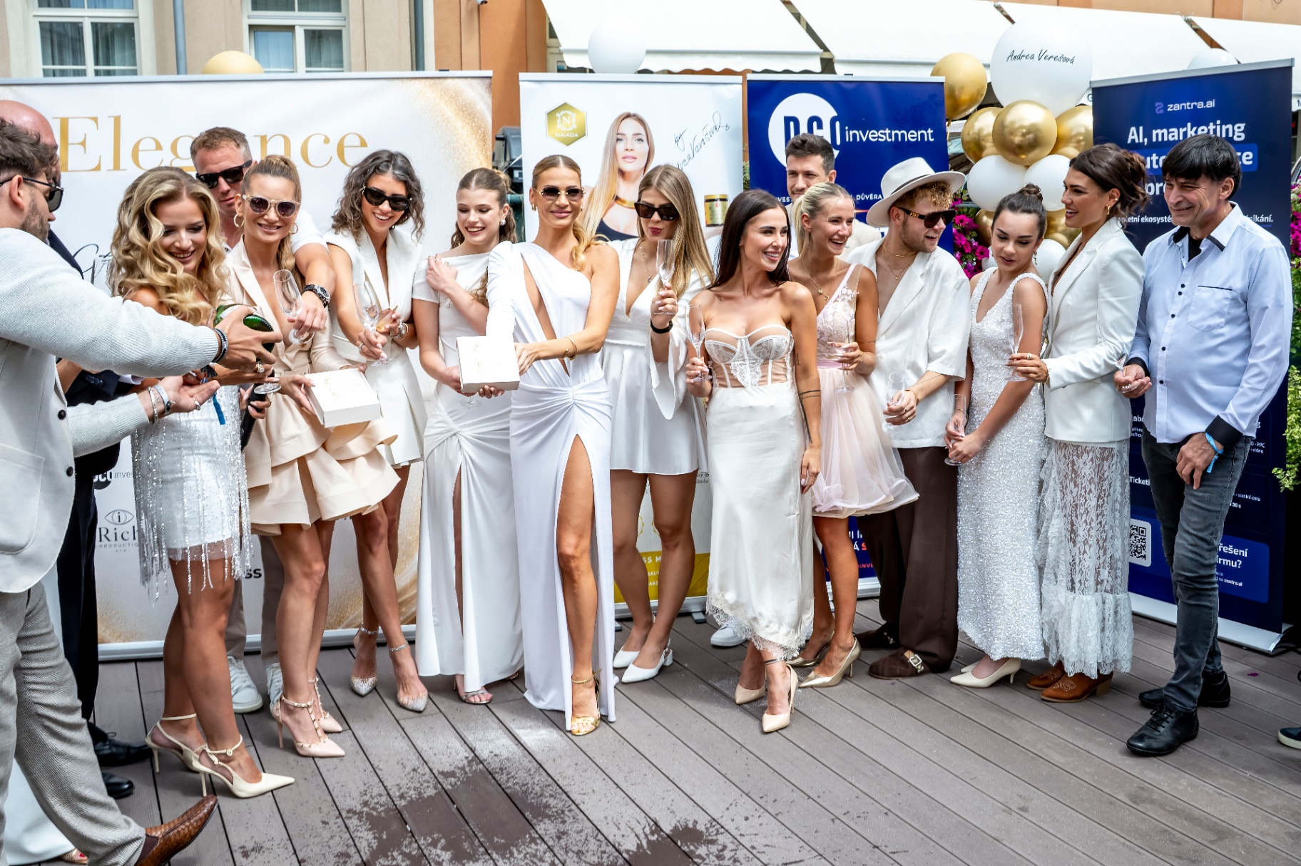 Zantra a DCO investment branding na KVIFF eventu